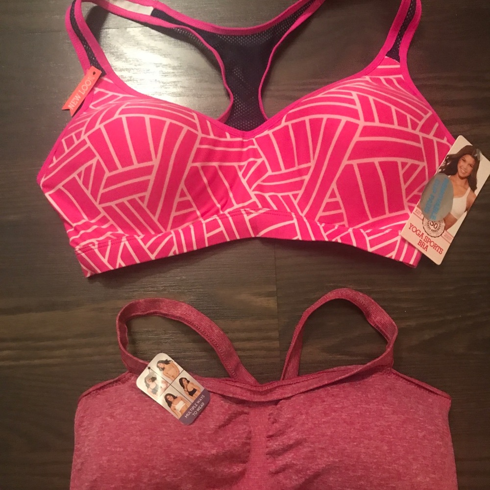 2 brand new sports bras
